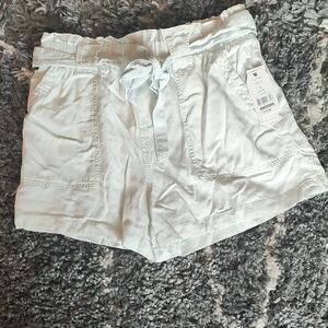 Time and Tru Light Blue Women's Cargo Shorts